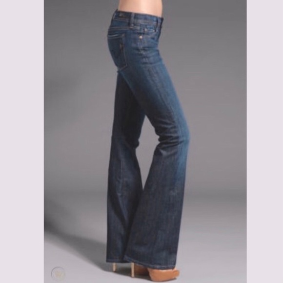 Citizens of Humanity • Ingrid #002 Stretch Low Waist Flair, Medium Wash, Size 28 - Picture 6 of 16